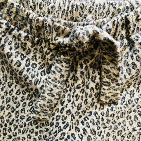 Zara Girls Fleece Leopard Trousers - Picture 8 of 8